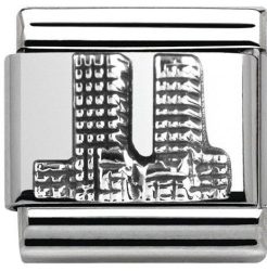 Nomination Classic - Around The World - Edelstahl Silber - World Trade Center - 330105/03