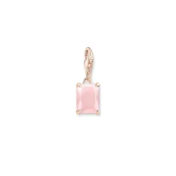 Thomas Sabo Charm - Großer Stein Rosa - 1867-536-9
