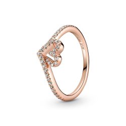 Pandora Ring - Wishbone Heart - 189302C01