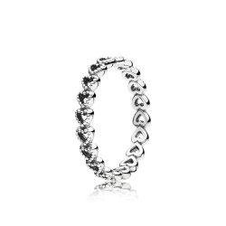 Pandora Ring - Gereihte Herzen - 190980