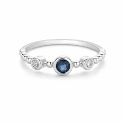 ELLA Juwelen Ring - ELLA Juwelen Ring 585 Gold weiß mit Edelstein und Zirkonia - 190-29057-41