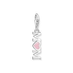 Thomas Sabo Charm - Charmista - Mom mit pinkem Herz - 2001-007-9