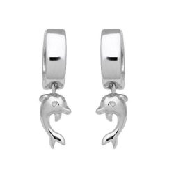 Schneider Basic Ohrringe - Silber - Delfin - SK07