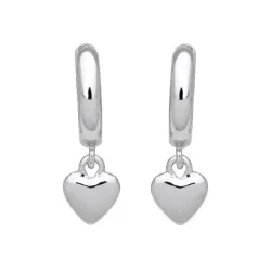 Schneider Basic Ohrringe - Silber - Herz - SK08