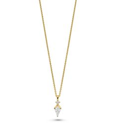 FJF JEWELLERY Halskette - Icon Kite Solitair - FJF0010036YWH