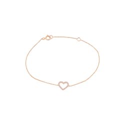 ELLA Juwelen Armband - Herz - EL00393.BR.PG