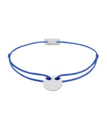 Momentoss Filo Armband - Textil - Dunkelblau - Silber - 21200010