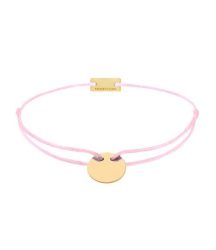 Momentoss Filo Armband - Textil - Rosa, Hell - Gold - 21200024