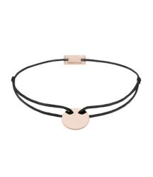 Momentoss Filo Armband - Textil - Schwarz - Rosé - 21200028