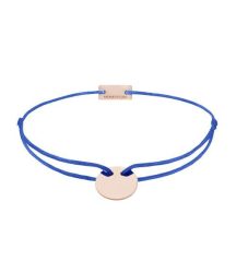 Momentoss Filo Armband - Textil - Dunkelblau - Rosé - 21200034