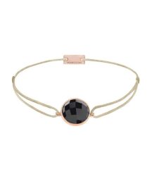 Momentoss Filo Armband - Textil - Beige - Onyx - 21203034