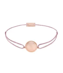 Momentoss Filo Armband - Textil - Rosa - Chalzedon Rosa - 21203148