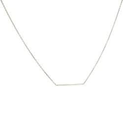 Alisia Halskette - Linear - AL518-Argento