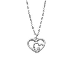 Auranto Collier - Silbercollier Herz - M262087