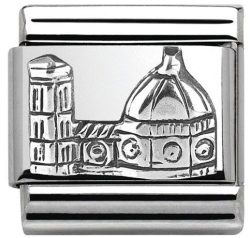 Nomination Classic - Around The World - Edelstahl Silber - Duome de Firence - 330105/14