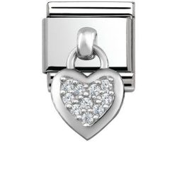 Nomination Anhänger - Composable Classic - Silber, Zirkonia - Herz - 331800/01