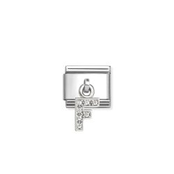 Nomination Charm - COMPOSABLE CLASSIC Buchstabe F - 331818/06