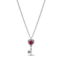 Pandora Halskette - Heart key - 394392C01-45