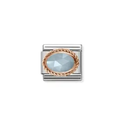 Nomination Classic - Composable Classic - Aquamarin-Stein - 430507/31