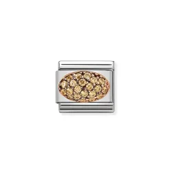 Nomination Classic - Composable Classic - Kuppel mit Zirkonia - 430314/01