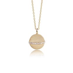 Jeberg Halskette - Golden Planet - 4960