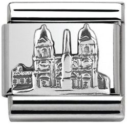 Nomination Classic - Around The World - Edelstahl Silber - Piazza di Spagna - 330105/16