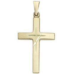 Schneider Basic Anhänger - Kreuz ? Gold - K02