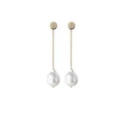 Jeberg Ohrstecker - Baroque Pearl - 5960+5919-short