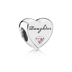 Pandora Charm - Sterlingsilber, Cubic Zirkonia - Tochter - 791726PCZ