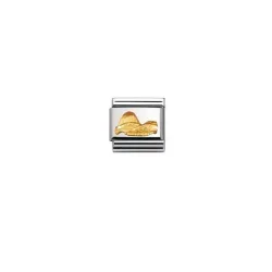Nomination Classic - RELIEF MONUMENT Edelstahl und 18K-Gold (Zuckerhut)