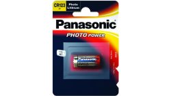 Panasonic CR-123A Fotobatterie CR123A Lithium 1550 mAh 3 V 1 St.