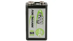 Ansmann maxE 6LR61 9 V Block-Akku NiMH 200 mAh 8.4 V 1 St.