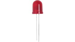 10x Superhelle LED 10 mm Rot