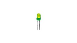 Superhelle 3 mm LED, Grün, 6.500 mcd, 10er-Pack