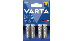 VARTA Batterie Lithium AA,1,5V 6106301404 2900 mAh 4 St&uuml;ck