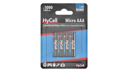 HyCell HR03 1000 Micro (AAA)-Akku NiMH 800 mAh 1.2 V 4 St.