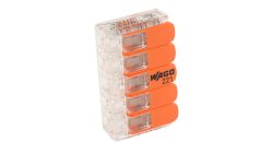 Wago 221-415 COMPACT Verbindungsklemme 5x 4 mm²