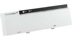 Homematic IP Wired Smart Home Fußbodenheizungscontroller ? 10 Kanäle, 230 V, HmIPW-FAL230-C10