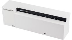 Homematic IP Wired Smart Home Fußbodenheizungscontroller ? 10 Kanäle, 24 V, HmIPW-FAL24-C10