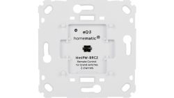 Homematic IP Wired Smart Home Wandtaster für Markenschalter ? 2-fach, HmIPW-BRC2
