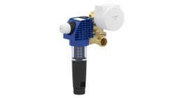 Homematic IP Funk Wassermelder, Wassersensor, Wasserventil mit Messfunktion HmIP-WSS