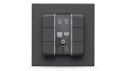 Homematic IP Wandtaster Homematic IP Funk Wandtaster ? 6-fach, 230 V, anthrazit