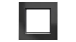 Homematic IP Rahmen IP Glasrahmen ? 1-fach, schwarz