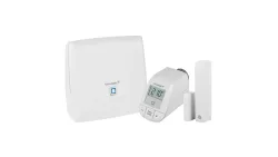 Homematic IP Smart Home Set Heizen mit CCU3, Heizkörperthermostat und Fenster- und Türkontakt