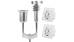 Homematic IP Smart Home Set Wetterschutz mit 2x Rollladenaktor und Wettersensor Plus