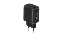 Fontastic USB-Type-C Schnell-Reiselader Nivo, 20 W, Power Delivery, 100-240 V, schwarz