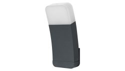 LEDVANCE SMART+ WiFi 10-W-LED-Wandleuchte CURVE, Aluminium, 550 lm, warmweiß, RGB, IP44, anthrazit, dimmbar