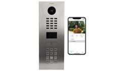 DoorBird D2101KV IP-Video-Türsprechanlage LAN Außeneinheit Edelstahl V2A (gebürstet)