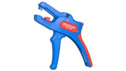 Weicon Abisolierzange No. 5 Pro für Rundkabel, 0,2 - 16 mm², blau/rot