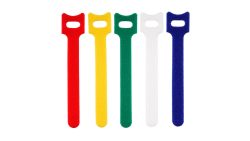 REV Ritter Klettband, 125 x12mm, 5 Stück, verschiedene Farben